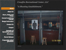 Tablet Screenshot of crossfirerec.com